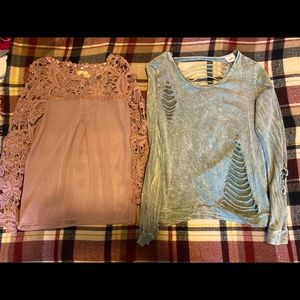 Long Sleeve Tops From Buckle
